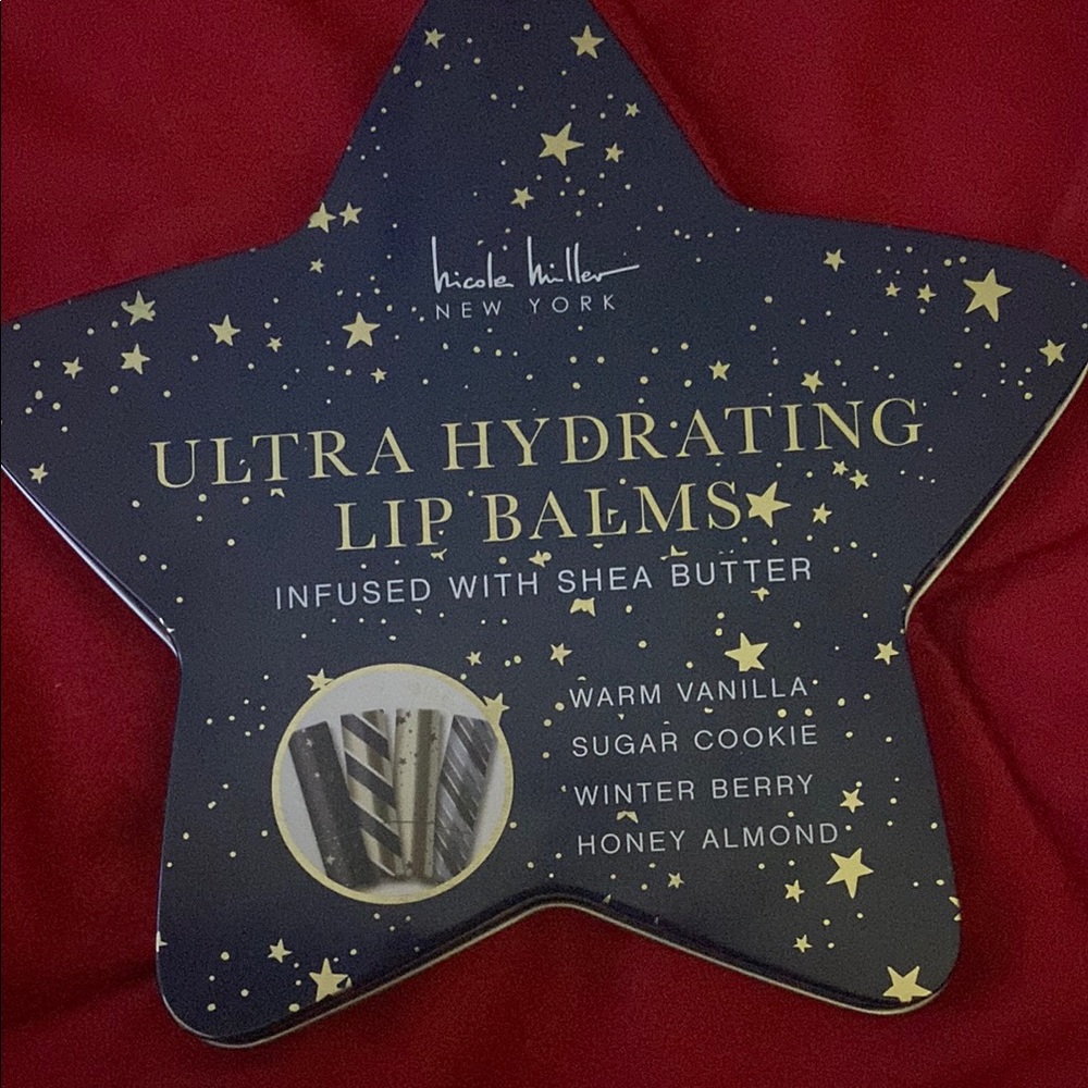 Nicole Miller 5pc Ultra Hydrating Lip Balms